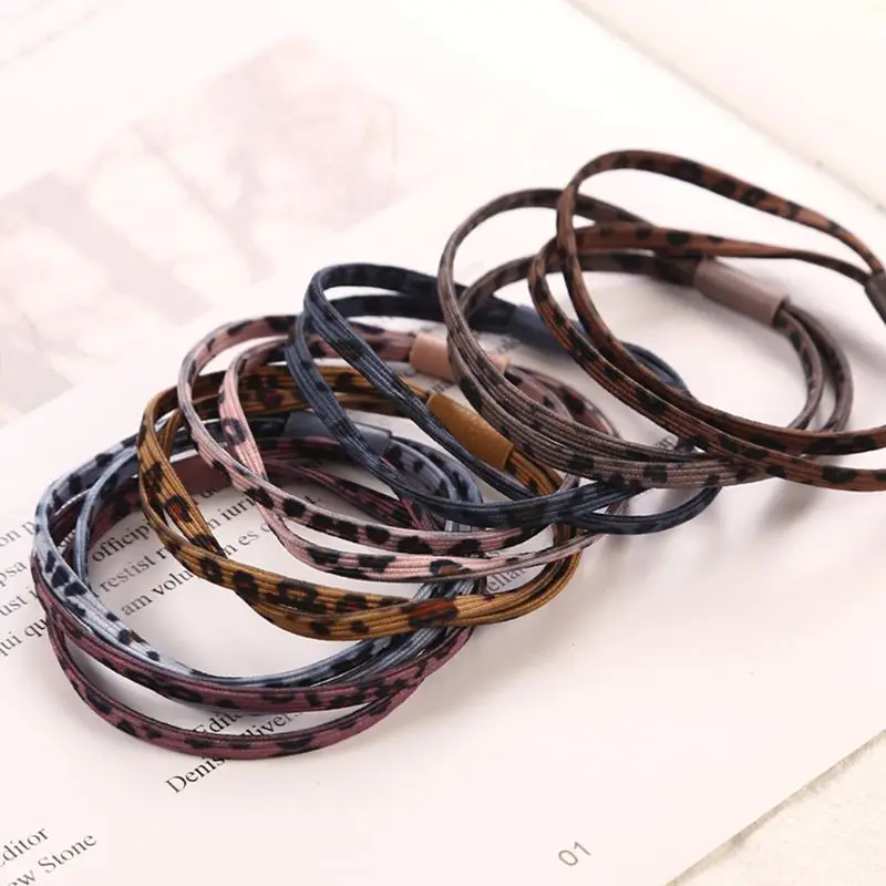 12 Стиль s женский корейский стиль двойная резинка для волос Веревка винтажный