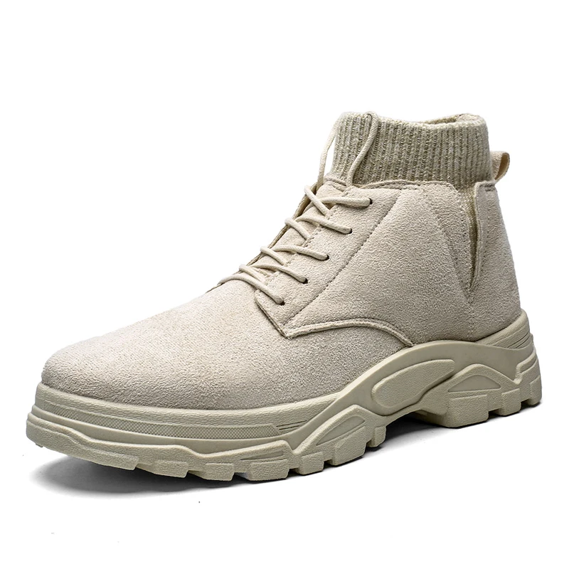 Мужские ботинки Новинка модные зимние для мужчин Мужская обувь сохраняющая