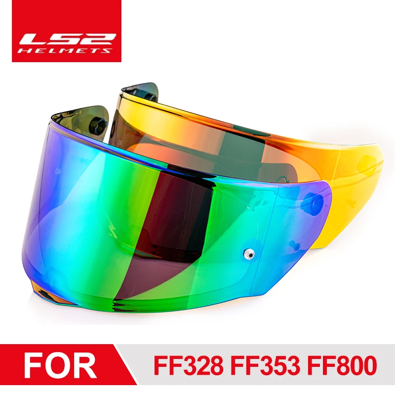 Козырек для мотоциклетного шлема LS2 FF328 прозрачный черный Радужный оригинальные