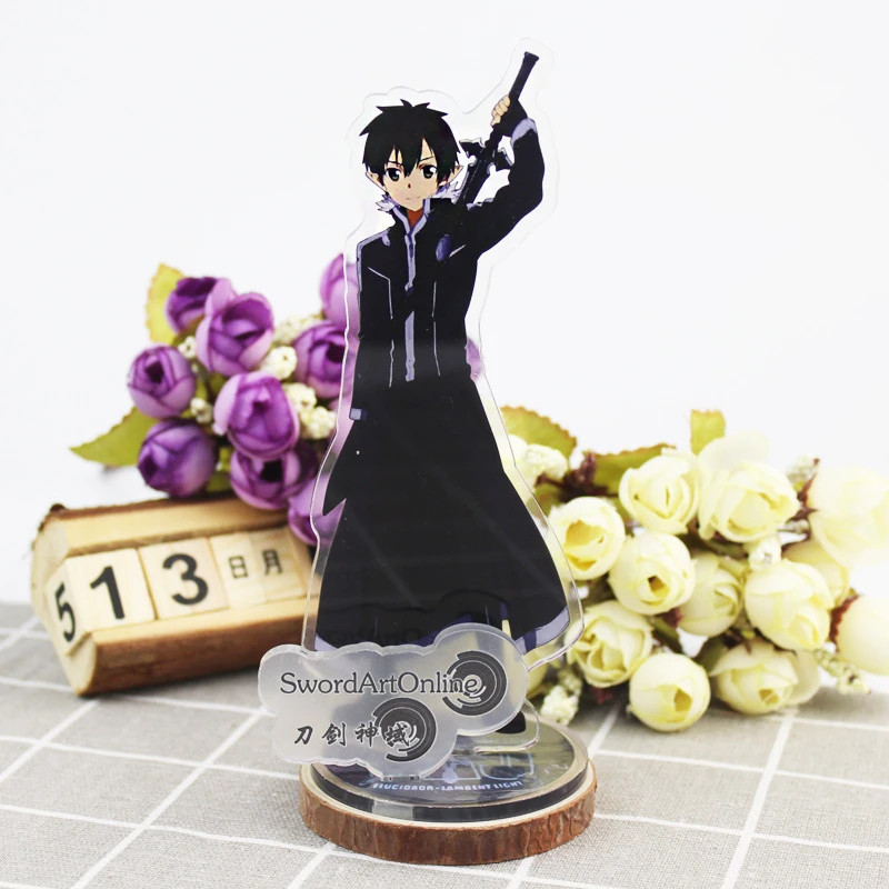 1 шт. аниме меч Онлайн Мультфильм Юки Асуна печатная фигурка на акриловой
