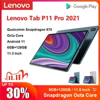 global firmware lenovo tab p11 pro 2021 snapdragon 870 octa core 6gb ram 128gb 11 5 inch 2 5k oled lenovo tablet android 11