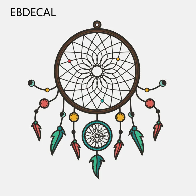 Ebdeckle интересный декоративный Ловец снов для Авто/бампер/окно/наклейка на стену