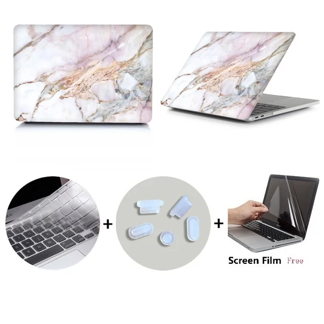 2020 новый жесткий чехол и крышка клавиатуры для 2019 Macbook Pro 13v16 TouchBar A2141 A2159 Air 13 A1932 A2179
