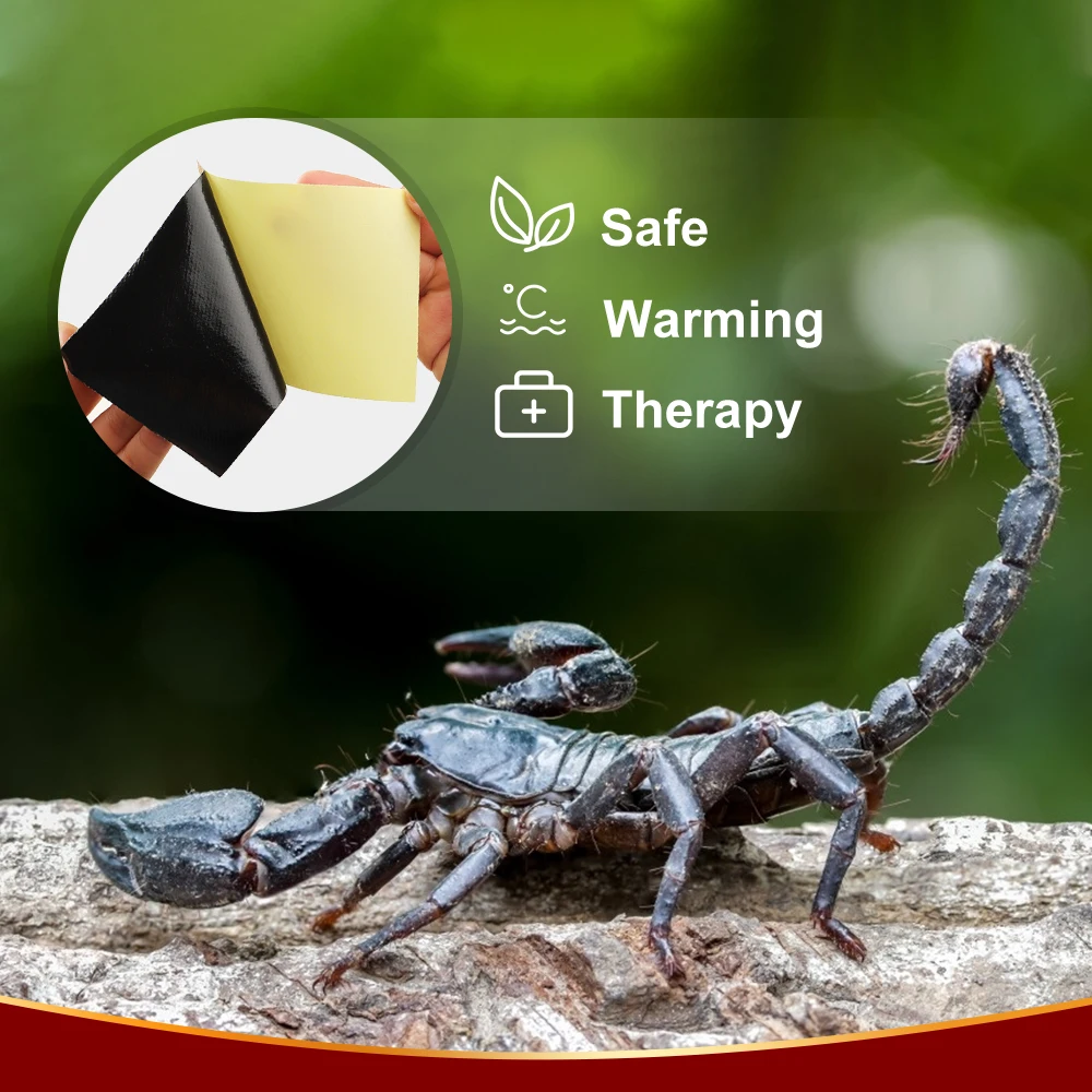 Сумифун 8 шт. Скорпион Venom Nature травяной пластырь от боли заплата сброса в спине шеи