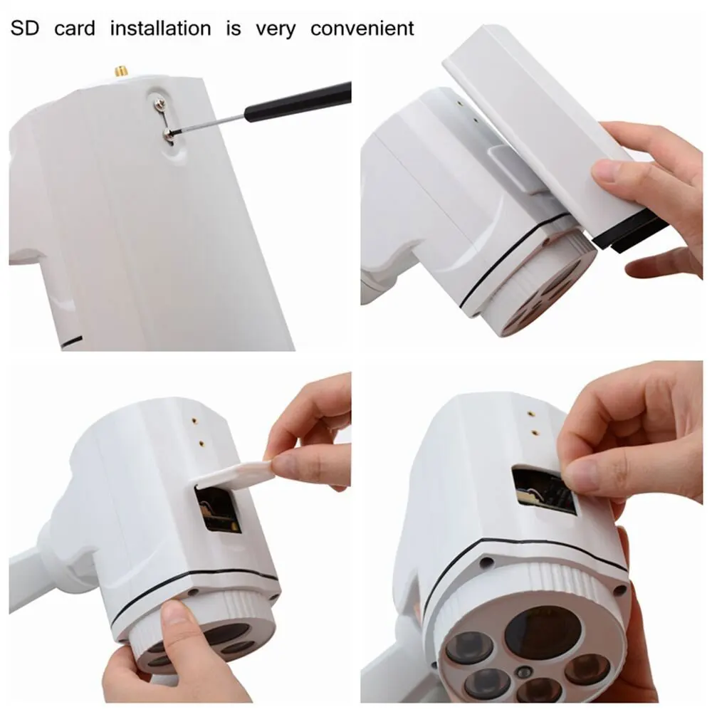 Pаспродажа Беспроводная камера видеонаблюдения, Антивандальная IP-камера 5 Мп, 4G, Wi-Fi, HD, 10-кратный оптический зум, объектив с автофокусом, уличная аудиок... Pаспродажа Беспроводная камера видеонаблюдения, Антивандальная IP-камера 5 Мп, 4G, Wi-Fi, HD, 10-кратный оптический зум, объектив с автофокусом, уличная аудиок...