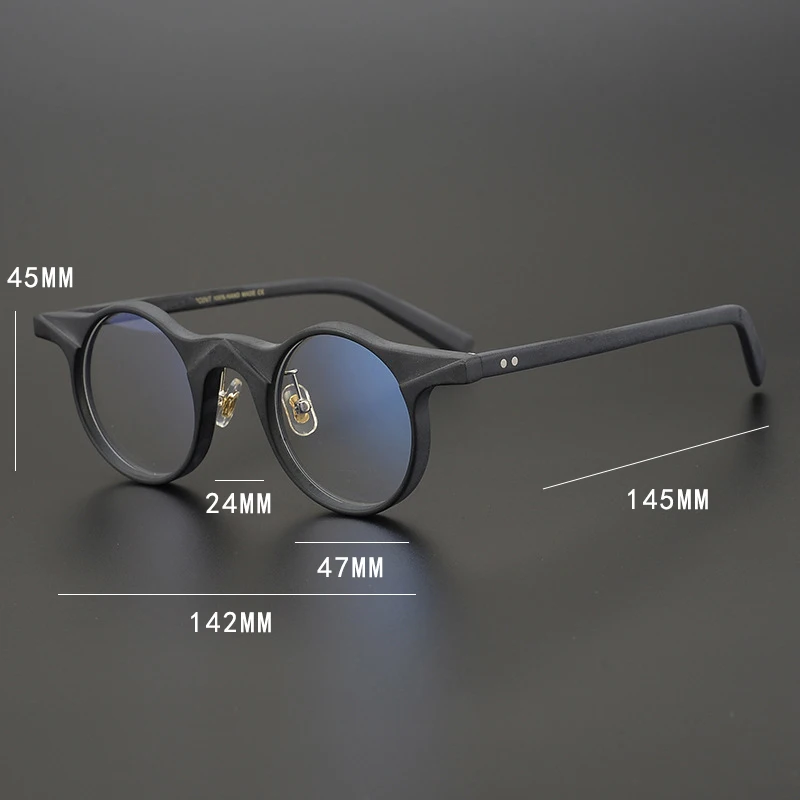 

2021 New Acetate Glasses Frame Women Men Vintage Prescription Myopia Optical Eyeglasses Frame Lady Retro Luxury Brand Eyewear