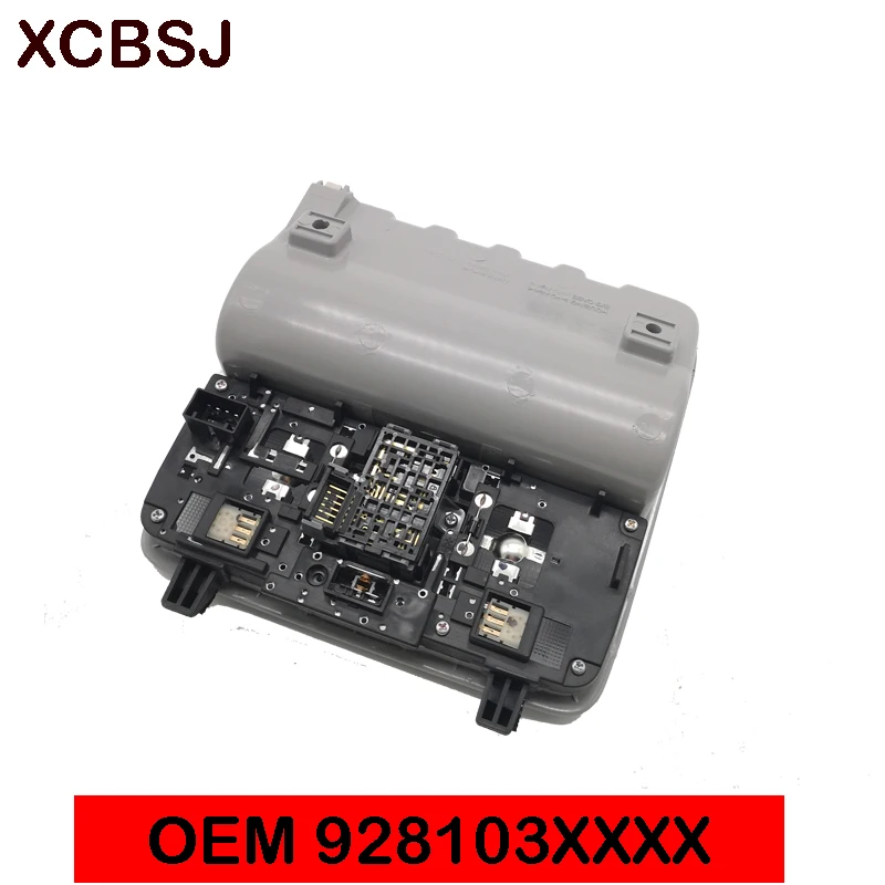 Передняя Карта лампа для чтения светильник стеклянной коробкой Hyundai Elantra MD