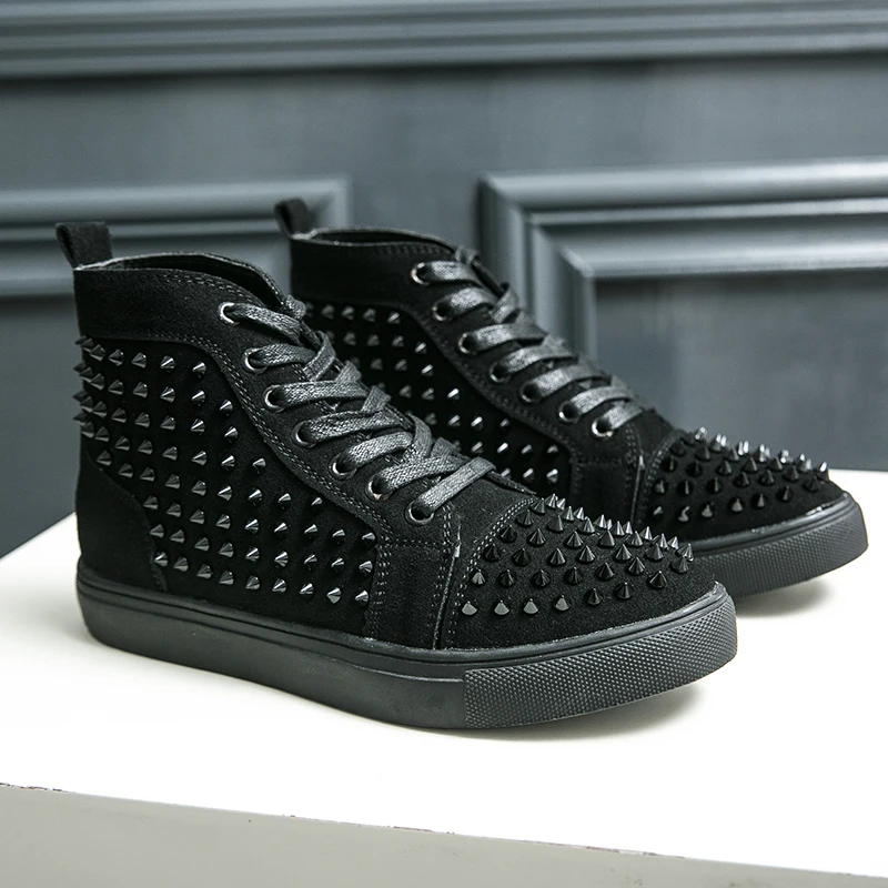 

Shoes Male Fashion Summer Boots Men Men's Shoes Winter Fashion For Mens Black Vintage Sport Chelsea Suede Leather Stylish