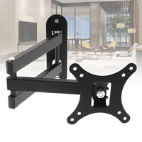 universal 10kg tv wall mount pc monitor tv holder rotated tv wall bracket tilt swivel tv stand with wrench for 10 26inch monitor