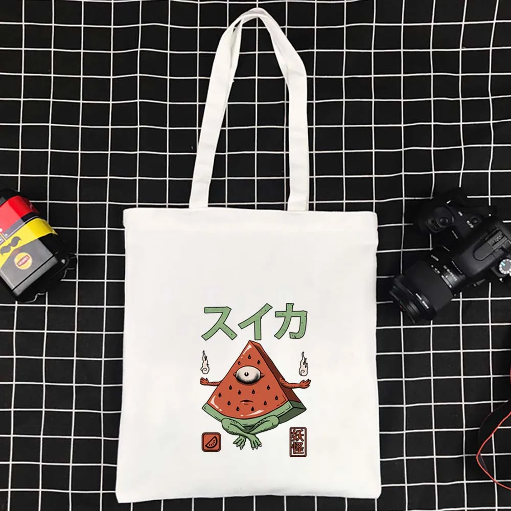 

Foldable Shopper Bag Reusable Tote Bags Friendly Women's Shopping Bag High Capacity Handbags Cute Style Shoppers Handbag
