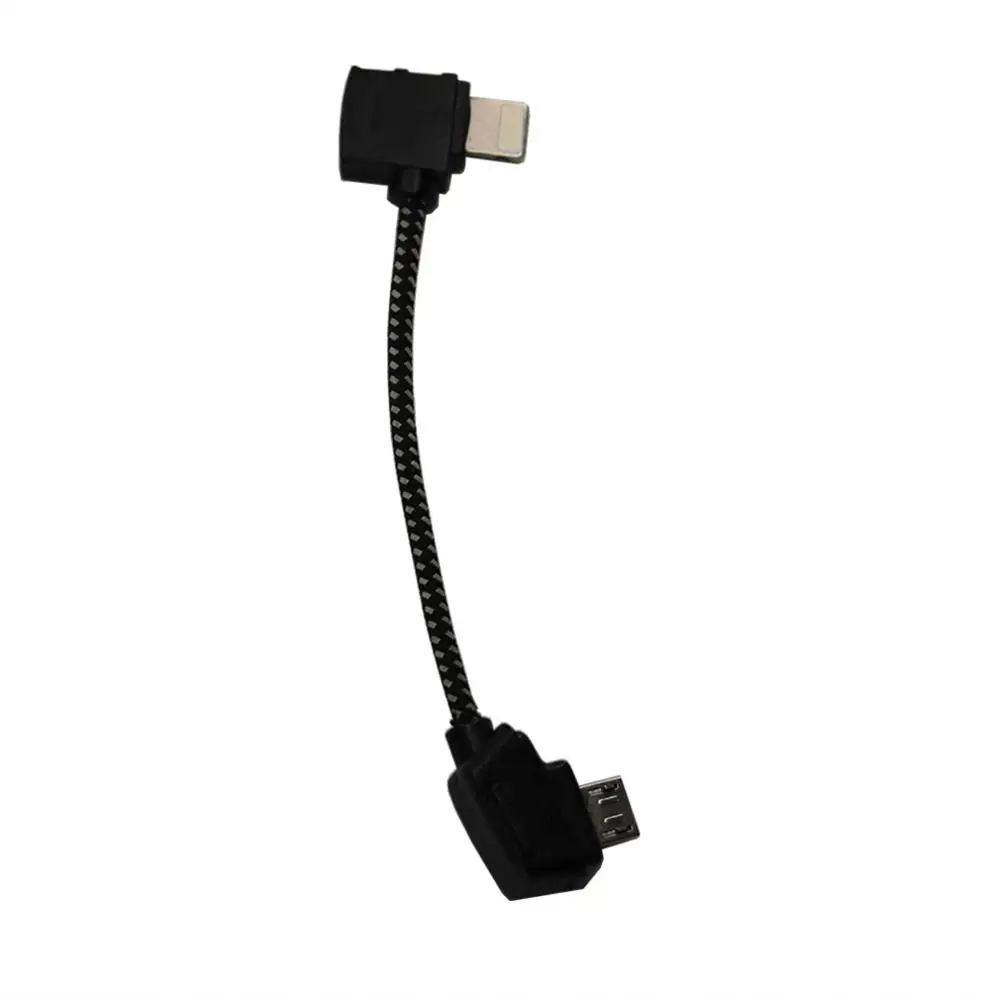 Адаптер контроллера Micro-USB обратный порт type-C кабель для передачи данных OTG разъем для DJI Mavic Pro Air 2 Zoom Mavic Mini - Цвет: for IOS 9.3cm