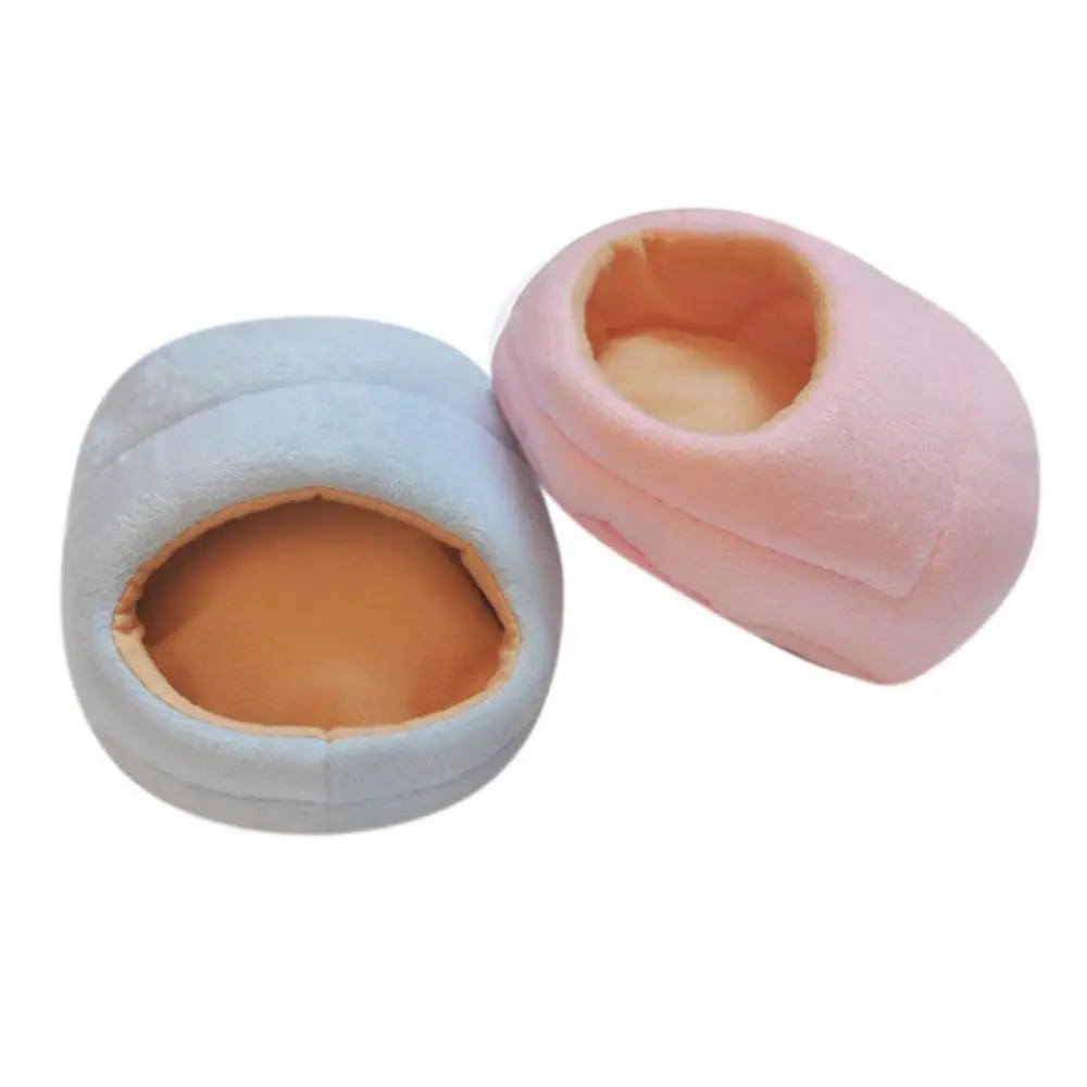 Кровати для маленьких домашних животных теплый утолщенный домик хомяка тапочки