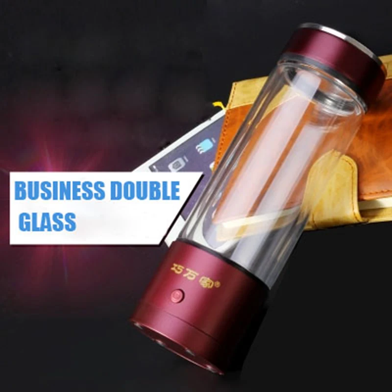 Бутылка для богатой воды с гигрогеном и USB устройство быстрого электролиза