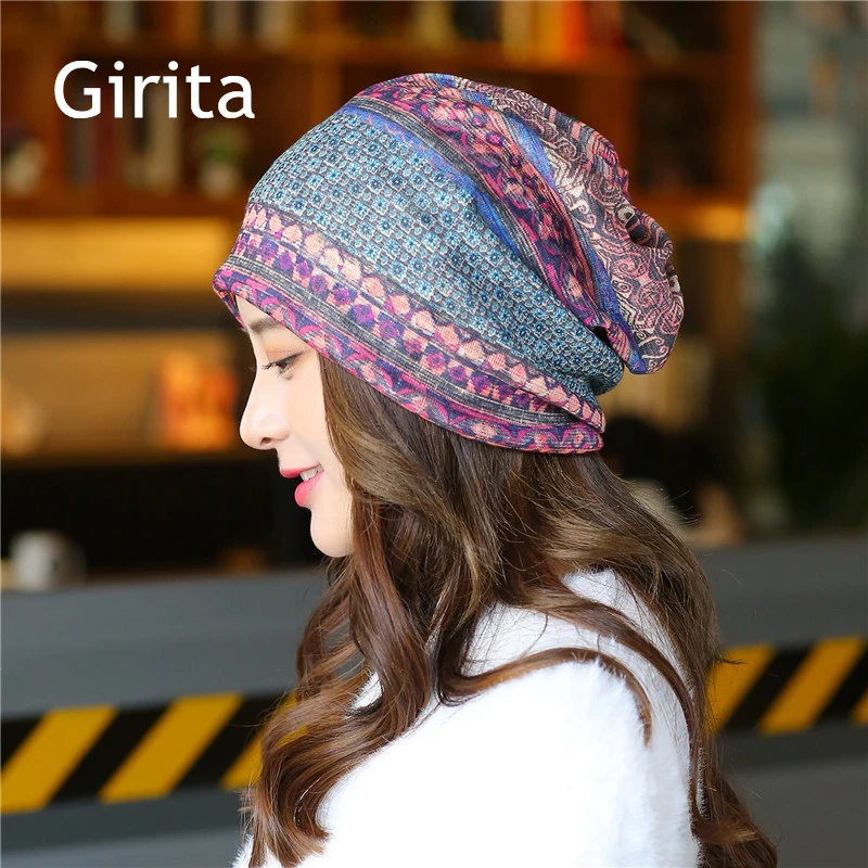 Зимние шапки Girita Женская Шапка бини для конского хвоста вязаная шапка шапочки