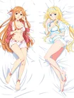 Gubang аниме меч искусство онлайн Сан 2021-июль обновление Подушка Yuuki Asuna чехол обнимающая Подушка наволочка дакимакура Подушка Чехол