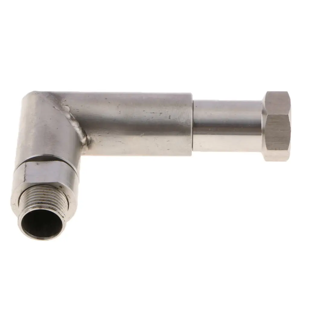 

O2 Check Engine Light 90 Degree Angled Fix Oxygen Spacer Exhaust Extension - 1 Pieces Kit