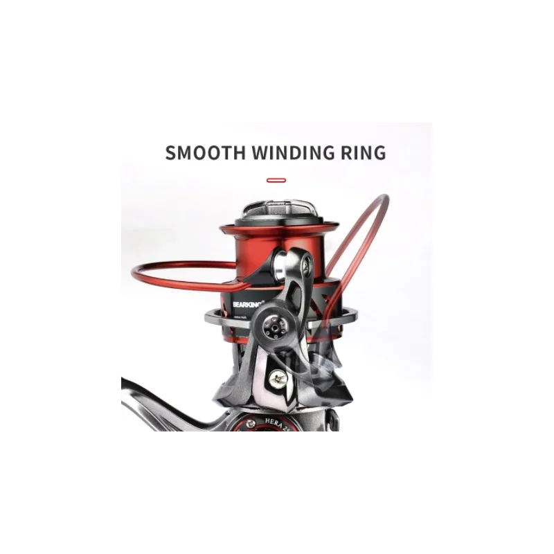 

BEARKING Brand HERA Series 9BB Stainless Steel Bearing 5.7:1 Fishing Reel Drag System 7Kg Max Power Spinning Wheel Fishing Coi