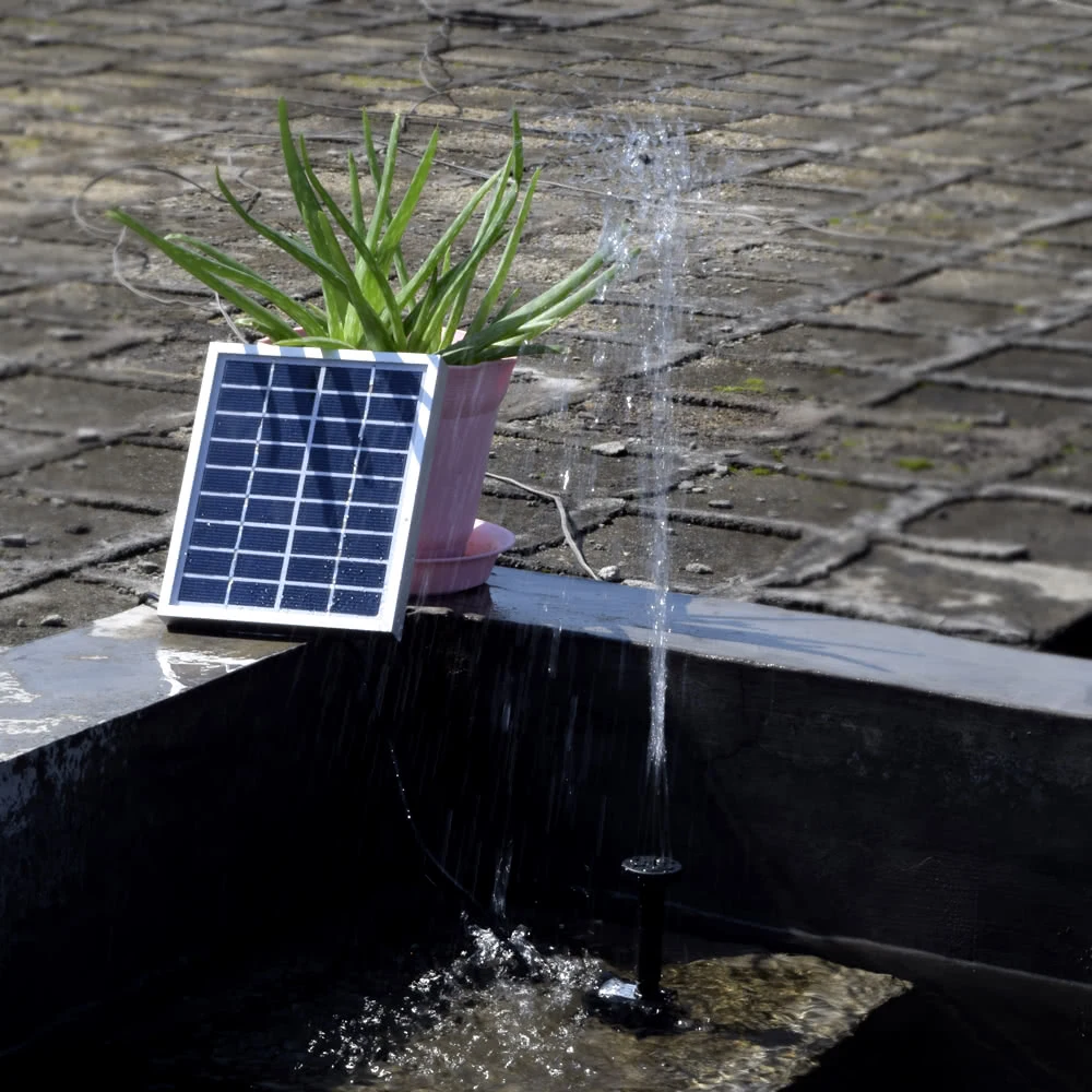 Small Type Landscape Pool Garden Fountains 9V 2W Solar Power Decorative Fountain Water Pump | Дом и сад