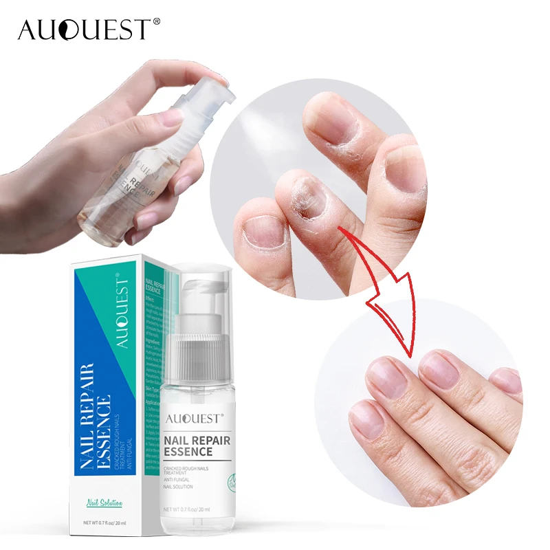 Эссенция для восстановления ногтей AuQuest сыворотка удаления онихомикоза