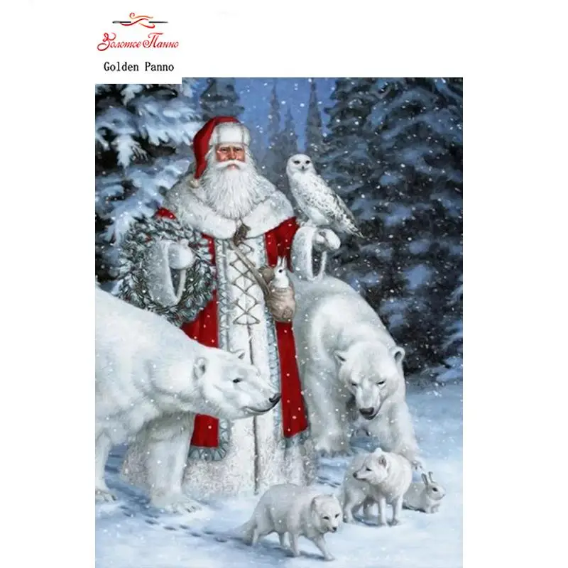 Diamond Painting Santa Claus Diamond Embroidery   Diamond Mosaic Home Decor Christmas Gift