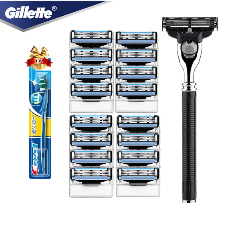 

Gillette Mach 3 Razor Blade Men Shaver Razors Cassettes for Shaving Machine for Shaving Blade All Replacement Blade Are Original