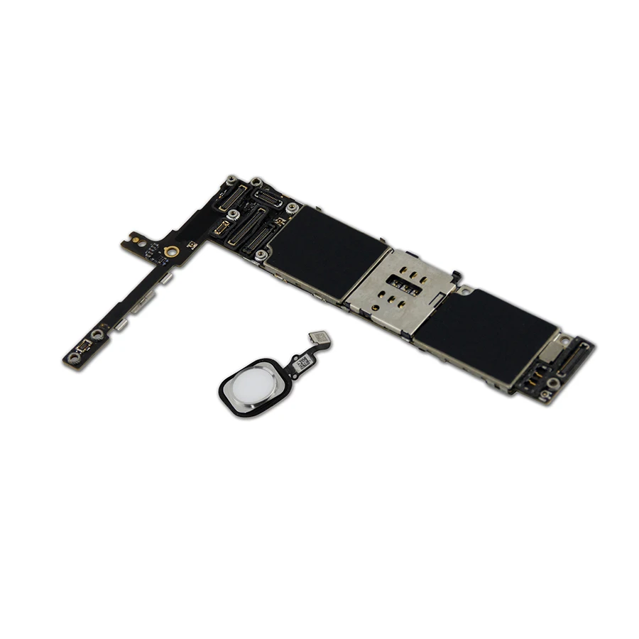 Для iphone 6s plus материнская плата печатная плата для 16 Гб/64/128 ГБ с прошивкой с защитой от отпечатков пальцев разблокированная iCloud для iphone 6s plus для материнской платы