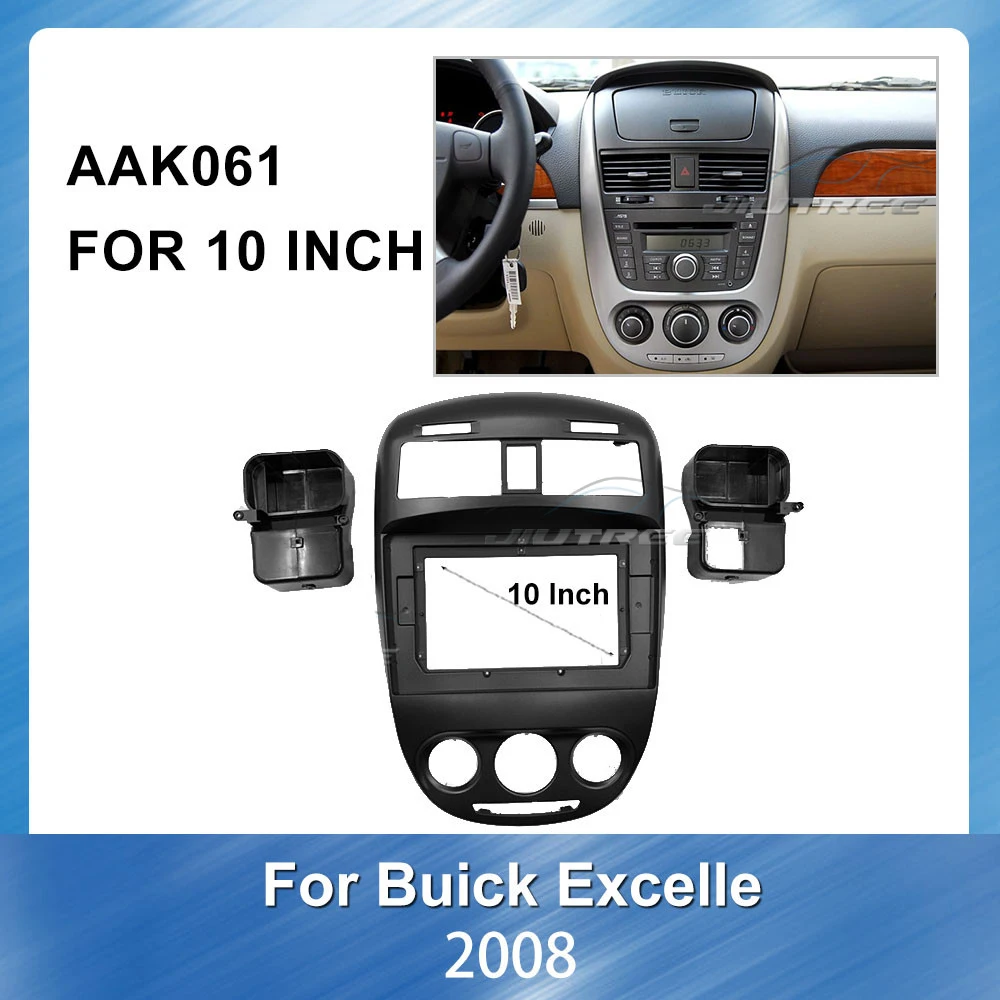 

Car Auto Radio Multimedia fascia for Buick Excelle 2008 Face Plate Panel Dashboard ABS plastic Installation Trim Kit DVD Frame