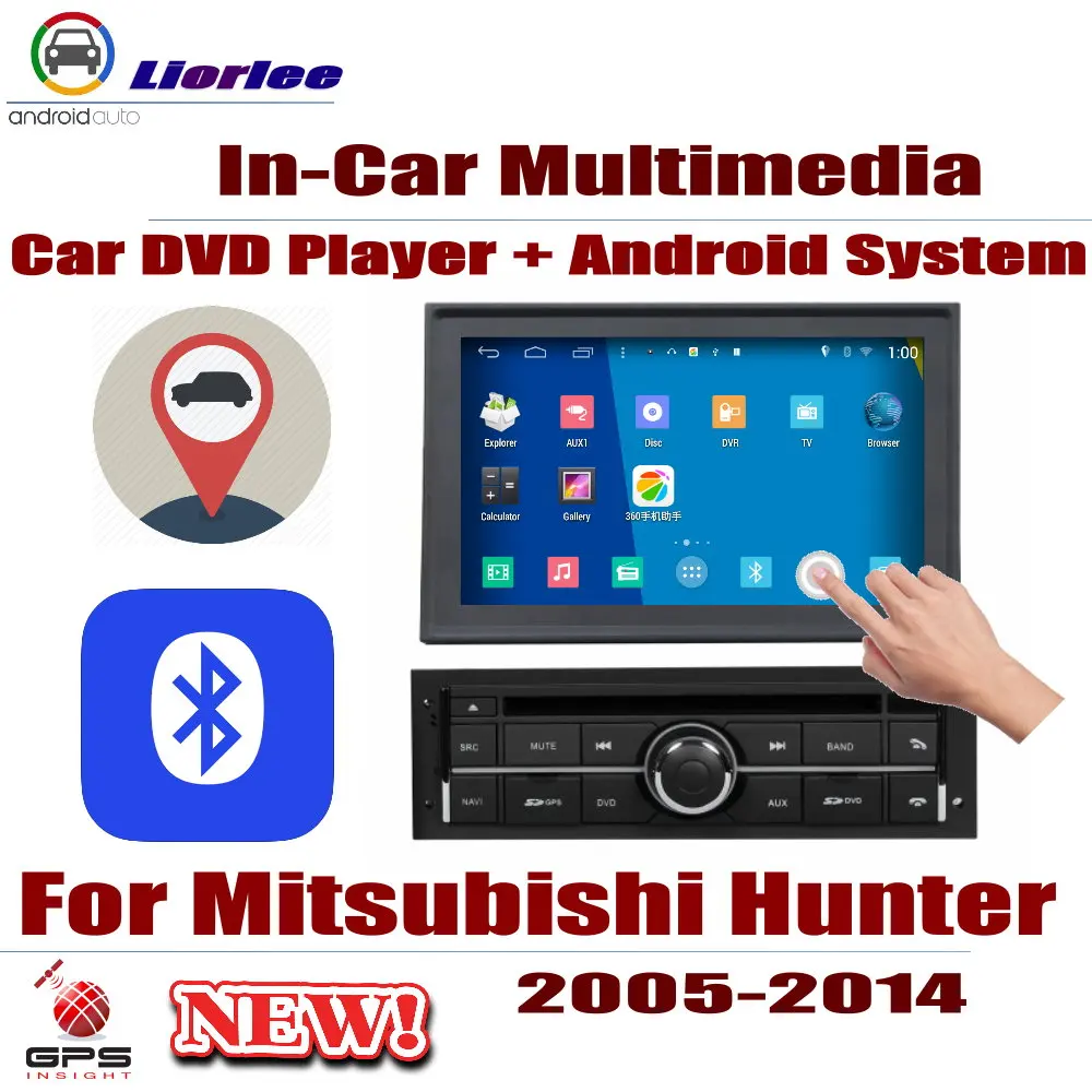 

For Mitsubishi Hunter L200 Strada Triton Car Multimedia Player IPS Screen GPS Navigation Android System Radio Audio Video Stereo