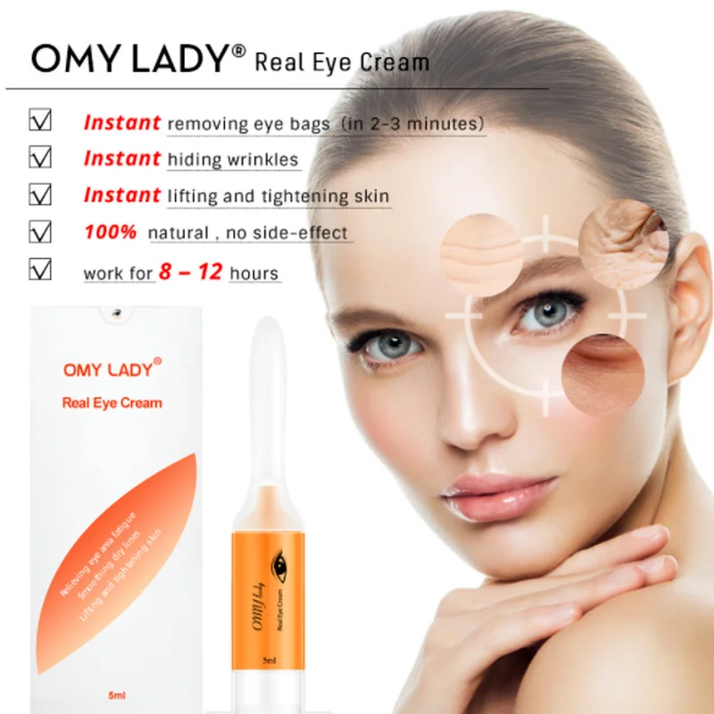 OMY LADY волшебный натуральный эффективный крем для глаз мгновенно удаляет мешки