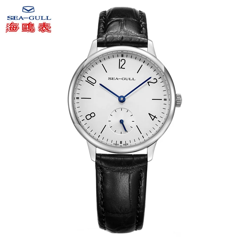 D819.612L Seagull Брендовые Часы ультра-тонкие механические часы женские часы модные деловые кожаные часы D819.612L - Цвет: D819.612L