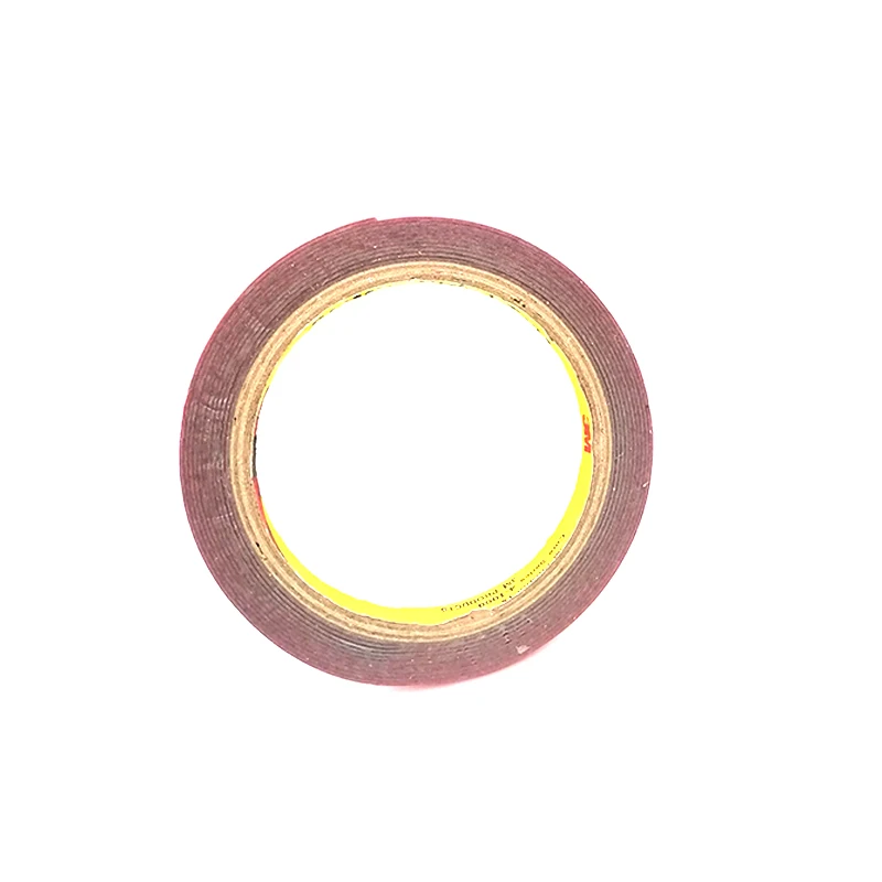 Двусторонняя клейкая лента 1 рулон 10 мм длина 3 м акриловой пеной для авто ремонта