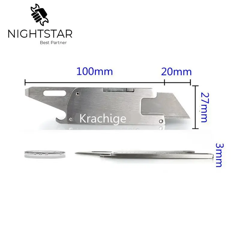 Бумажный нож лезвие бритвы плоская головка Отвертка открывалка для бутылок