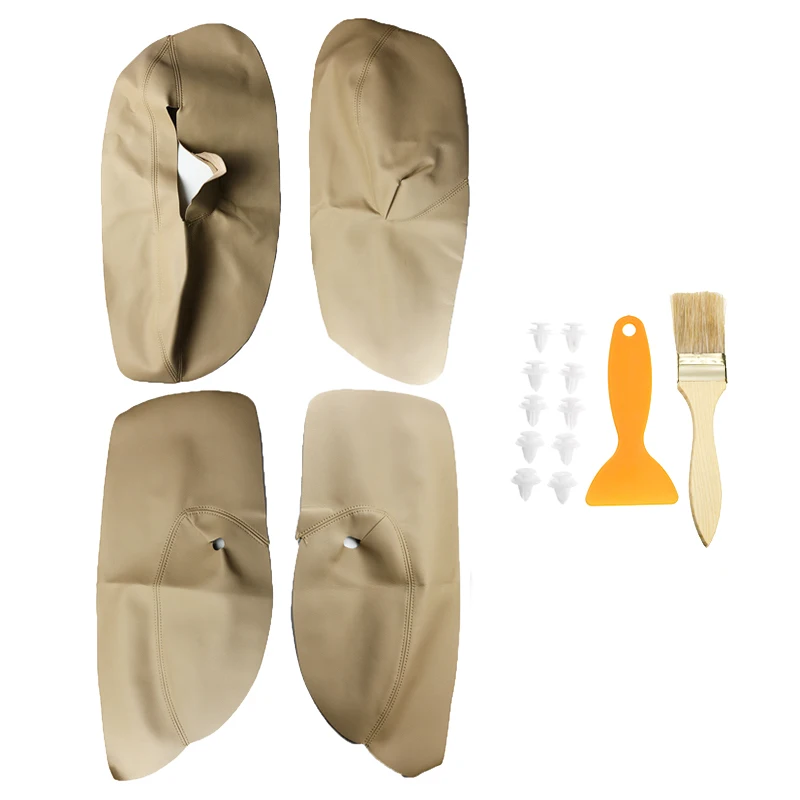 Автомобиль микрофибра кожа дверь подлокотник крышка межкомнатные двери панель