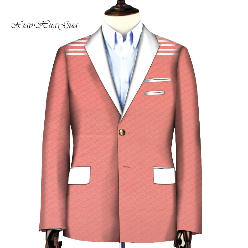 Мужские модные вечерние костюмы с блейзером пиджак в африканском стиле Дашики