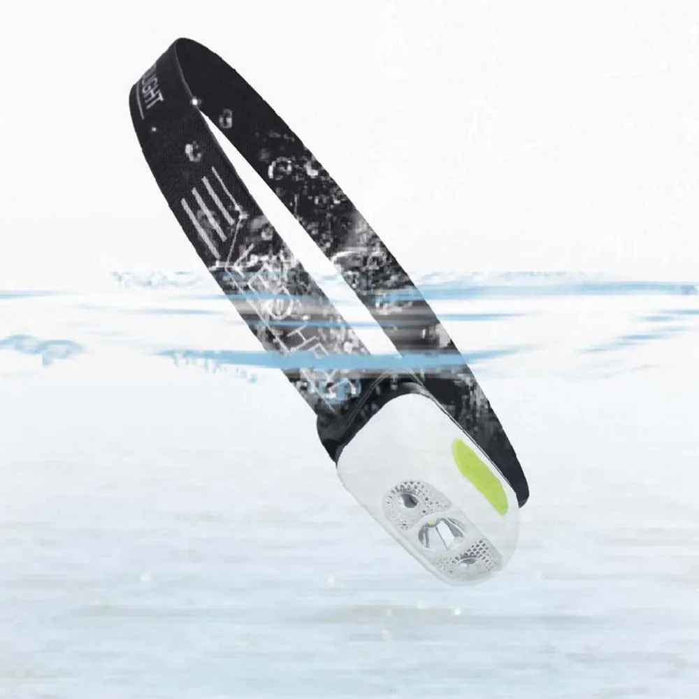 Перезаряжаемые светодиодные мини-фары датчик движения тела головной светильник