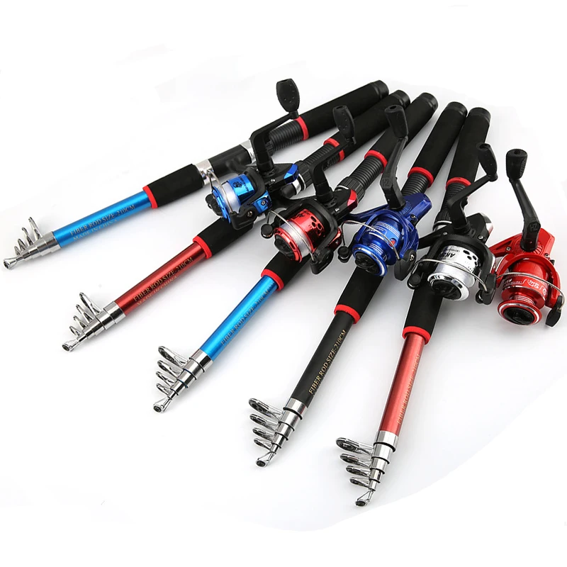 Катушка для удочки полный комплект 2 1 м телескопический поплавок спиннинг