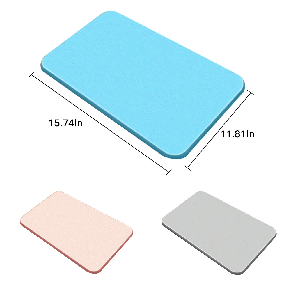 

Diatomite Earth Baths Mats Super Absorbent Fast Drying Bathroom Carpets With Additional Anti-Slip Mat Hard Toilet Rugs Dropship