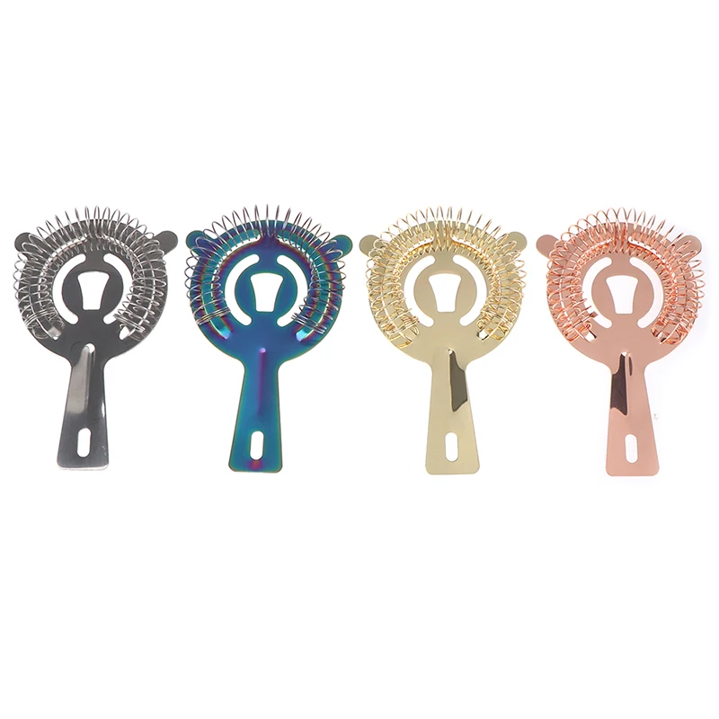 Барное коктейльное ситечко Sprung из нержавеющей стали Делюкс барное барный