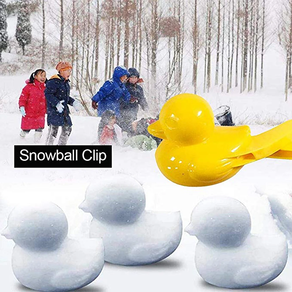 Doolland снегоступы клип игрушки инструменты дети открытый снежный шар бои толстые
