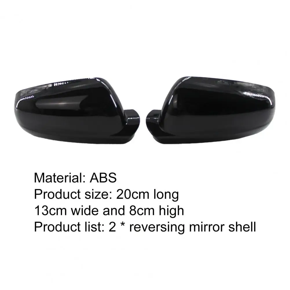 

2Pcs Car Side Door Rearview Mirror Covers 3B0857538B 3B0857537B for Golf-4 MK4 Bora 1998-2004