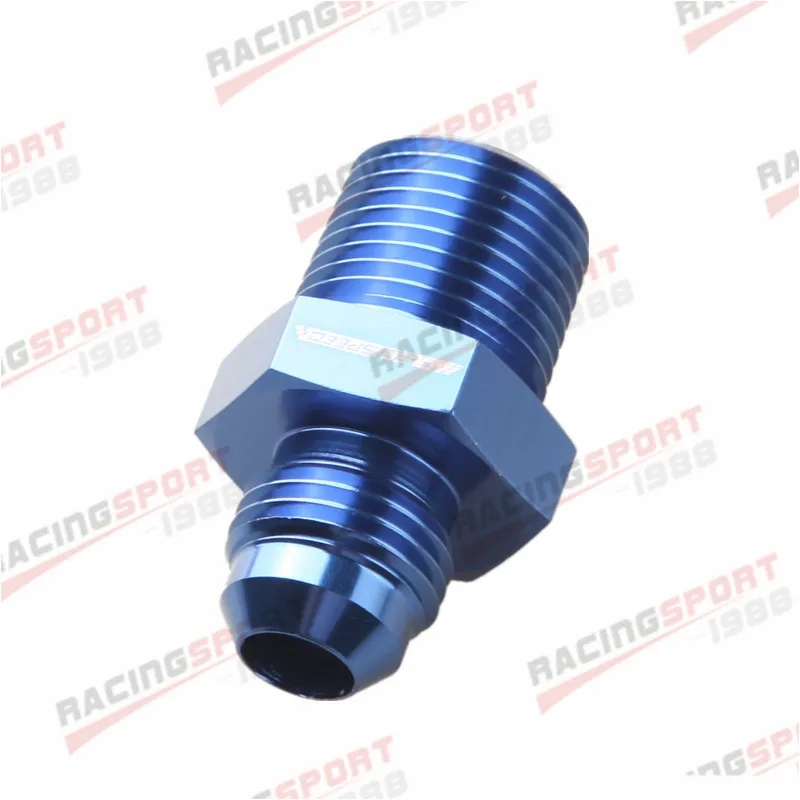 AN6 6 3/8 ''NPT прямой адаптер Труба мазут воздуха Место синий|Подача и обработка