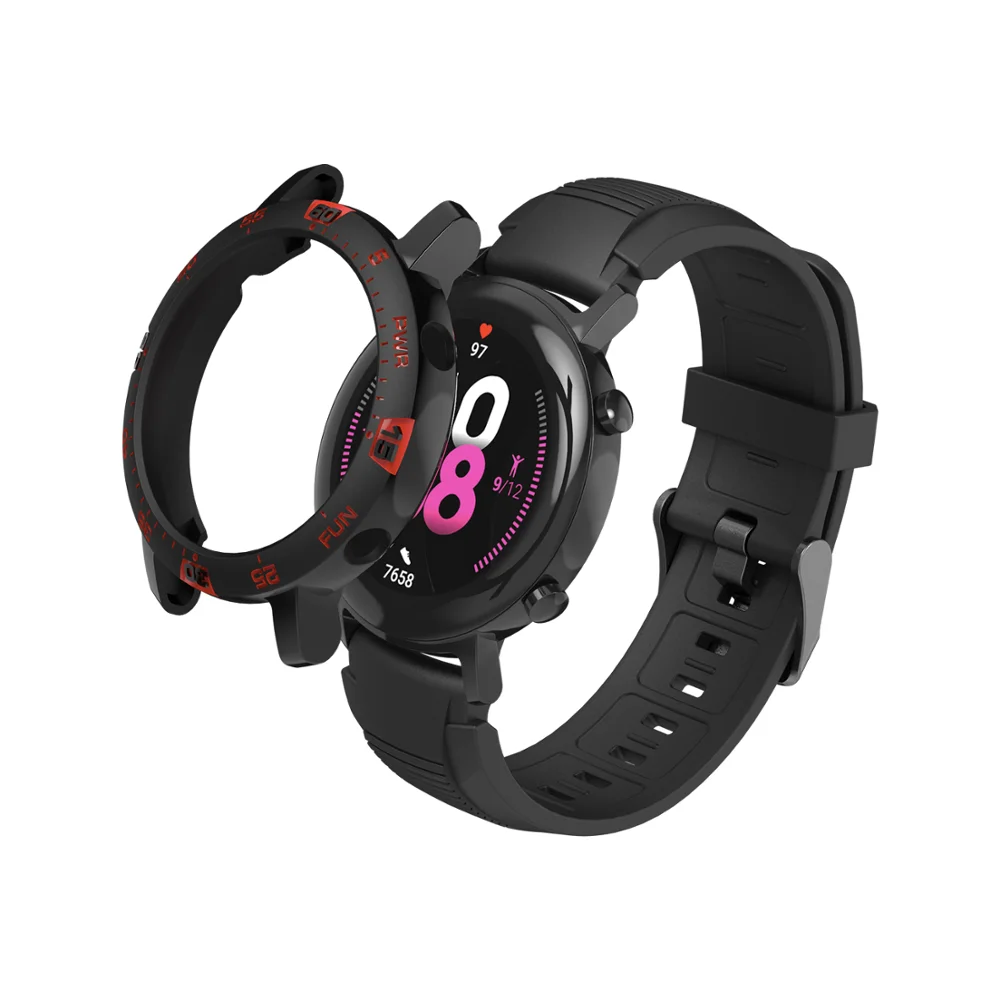 SIkai Highquality colorful Protector Case Cover For HuaWei GT2 42mm Tpu  Smart watch sport Accessories | Электроника | АлиЭкспресс