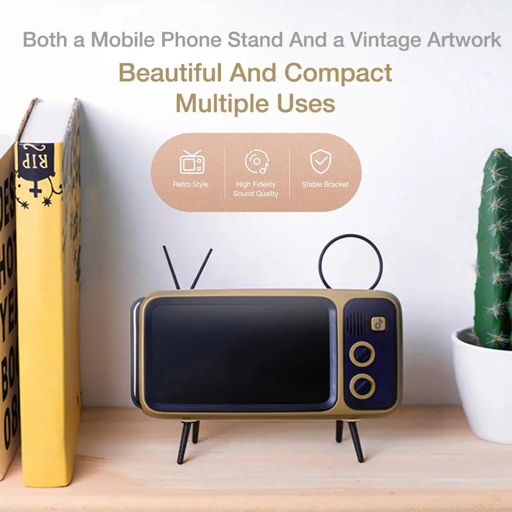Креативный ретро держатель для телевизора настольная подставка ленивый