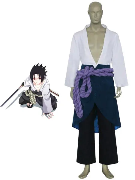 

Uchiha Sasuke Cosplay Costume Custom Made for Adults and Kids