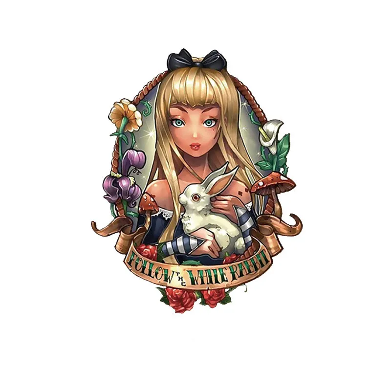 1 шт Принцесса Сексуальная крутая леди девушка мода стикер Сделай Сам Футболка