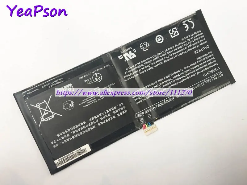 Yeapson 3 7 в 9000 мА · ч оригинальный аккумулятор для ноутбука Msi W20 3M 013US|Аккумуляторы