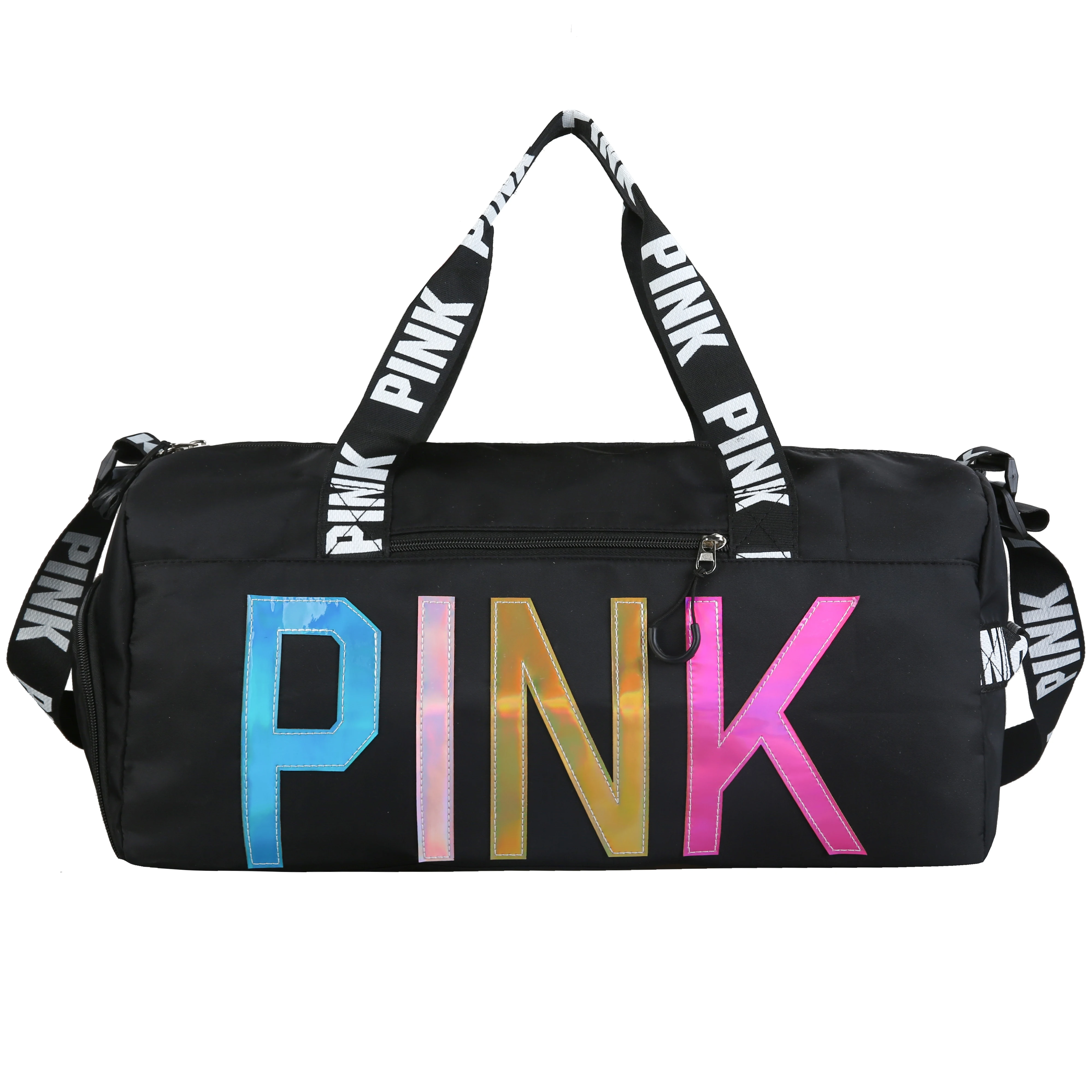 

Fashionable color letter waterproof travel bag Large capacity Handbag Tote women's bag travel bags bolsos grandes sac de voyage
