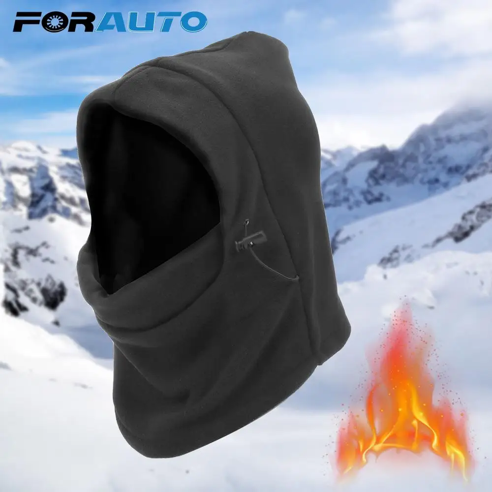 

Hot Sale Motorcycle Fleece Mask Winter Warm Full Face and Neck Coverage Design Outdoor Sports Face Mask Cap Police Cycling