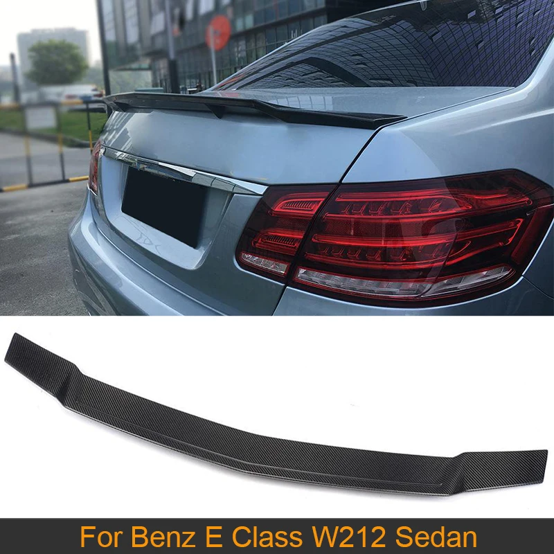Автомобильный спойлер заднего багажника крыла для Mercedes Benz W212 E300 E350 E400 E500 E63 AMG