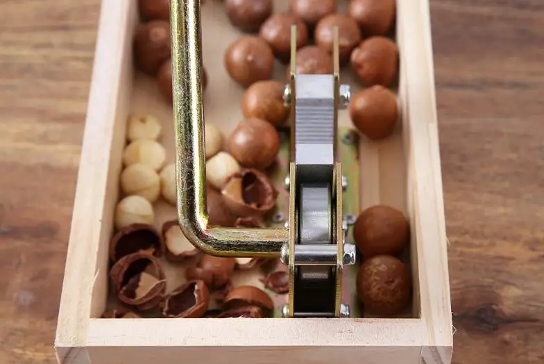 Ручная гайка Macadamia, гайка, машина для изготовления крекеров, орех, орех, Щелкунчик, гайка, инструмент для открывания орехов Macadamia, кухонные аксессуары
